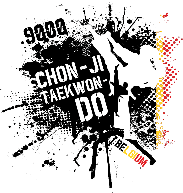Taekwondo training bij Chon-ji